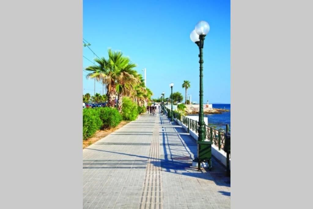 Ecostay-Serenity,Business Class Apartment By The Sea In Alimos Kalamaki アテネ エクステリア 写真