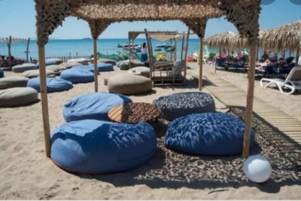 Ecostay-Serenity,Business Class Apartment By The Sea In Alimos Kalamaki アテネ エクステリア 写真